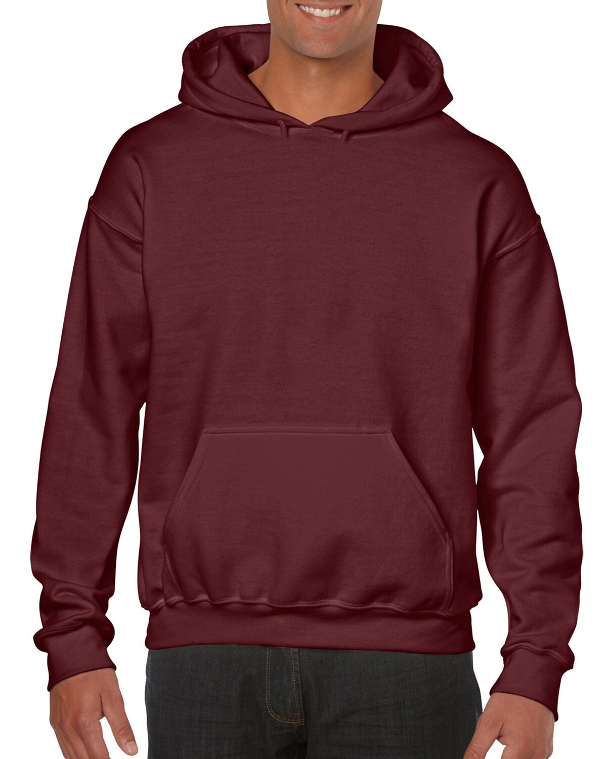 Φούτερ κουκούλα unisex MAROON