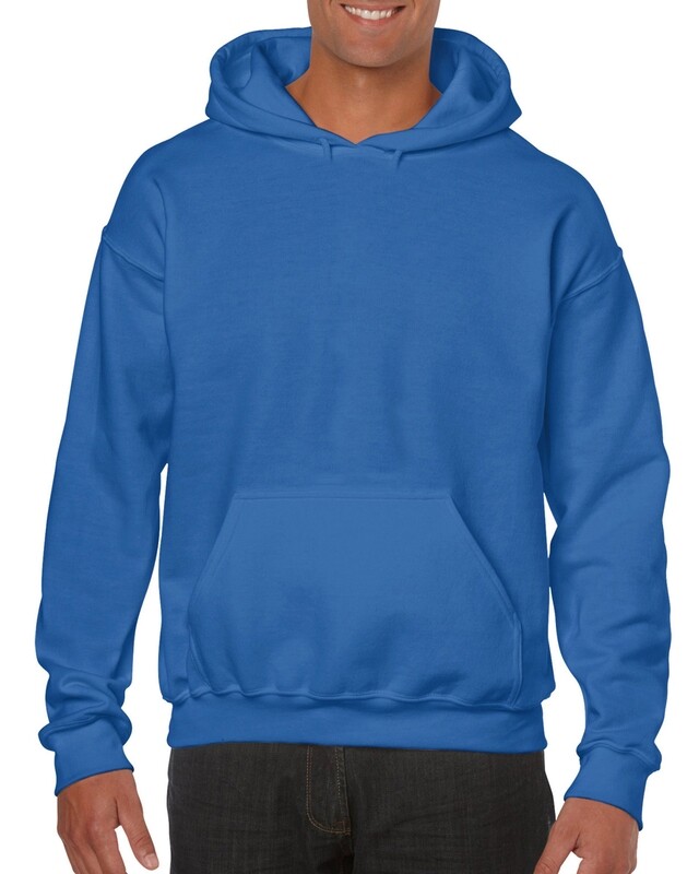 Φούτερ κουκούλα unisex ROYAL BLUE