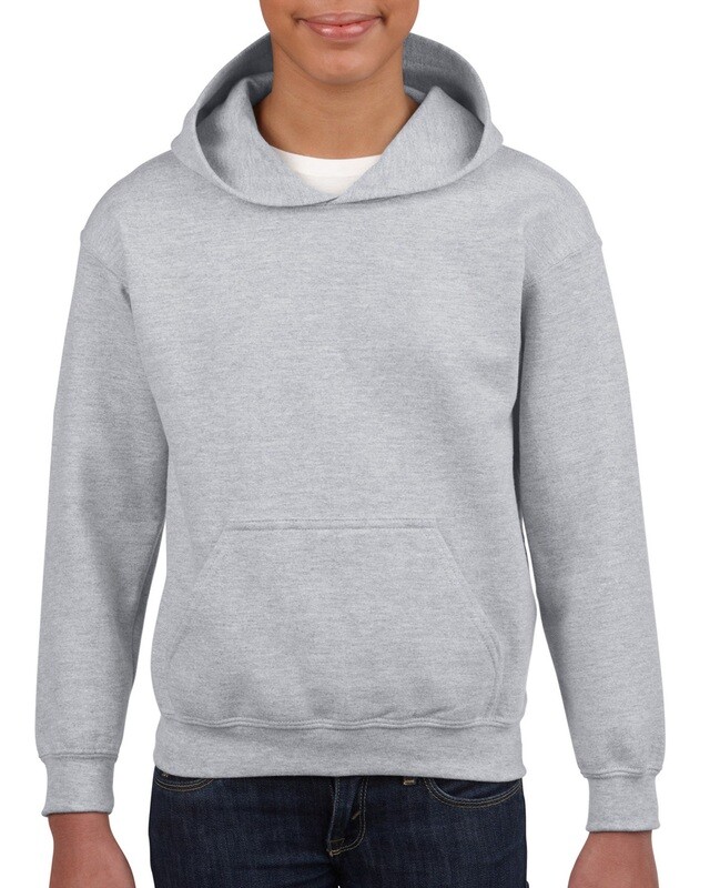 Φούτερ κουκούλα Παιδικό unisex SPORT GREY