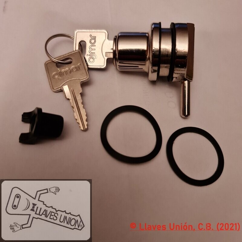 OJMAR Cerradura Cristal 2910