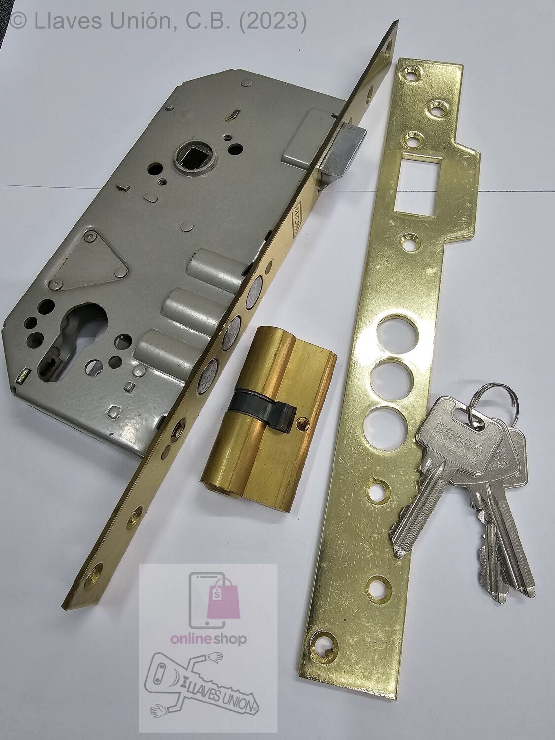 Cerradura  Embutir Madera MCM 601 50 mm.