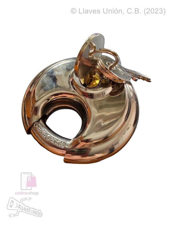 Candado Circular FAC 70 C. Acero Inoxidable