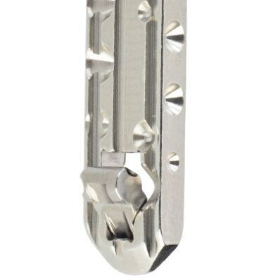 Cilindro CISA RS3 S 50x30 mm. Latonado. Llave Incopiable. Leva Larga