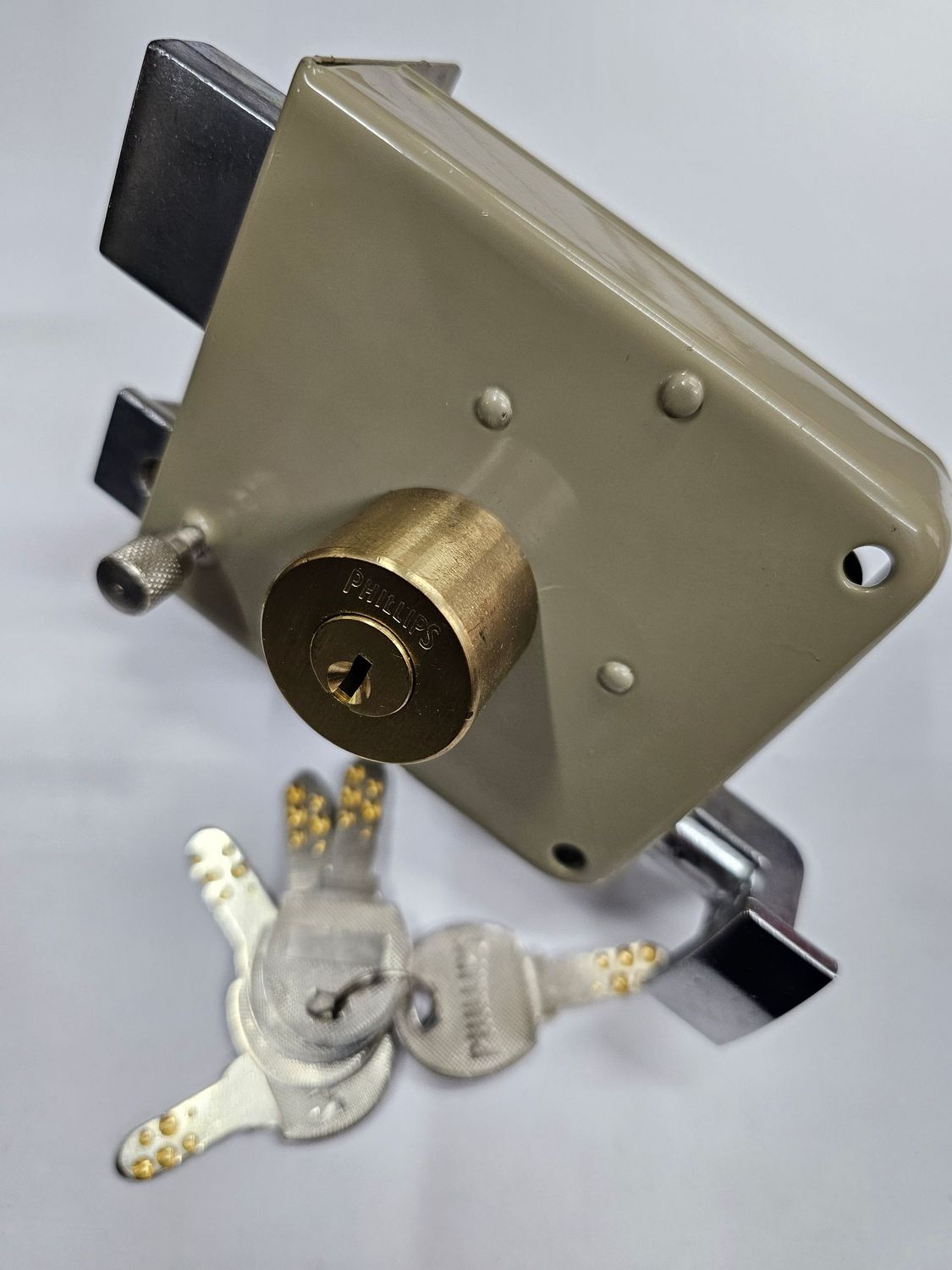 Cerradura sobreponer Seguridad PHILLIPS 725IF  Izquierda
