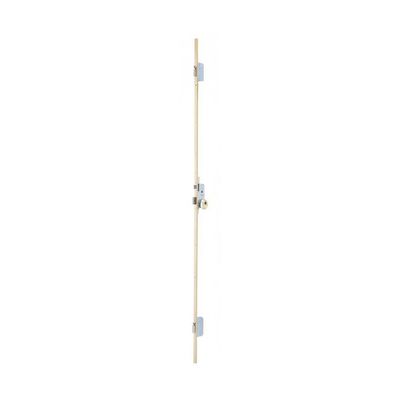 Cerradura de Seguridad Multipunto TESA serie TLPN 50 mm. Latonada