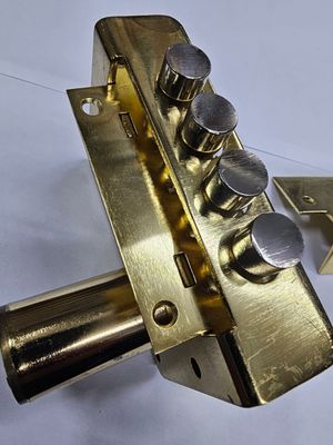 Cerradura AZBE Aplacar Antipalanca 8-0 Latonada. Izquierda. Llave Seguridad Cerradura AZBE Aplacar Antipalanca 8-0 Latonada. Izquierda. Llave Seguridad