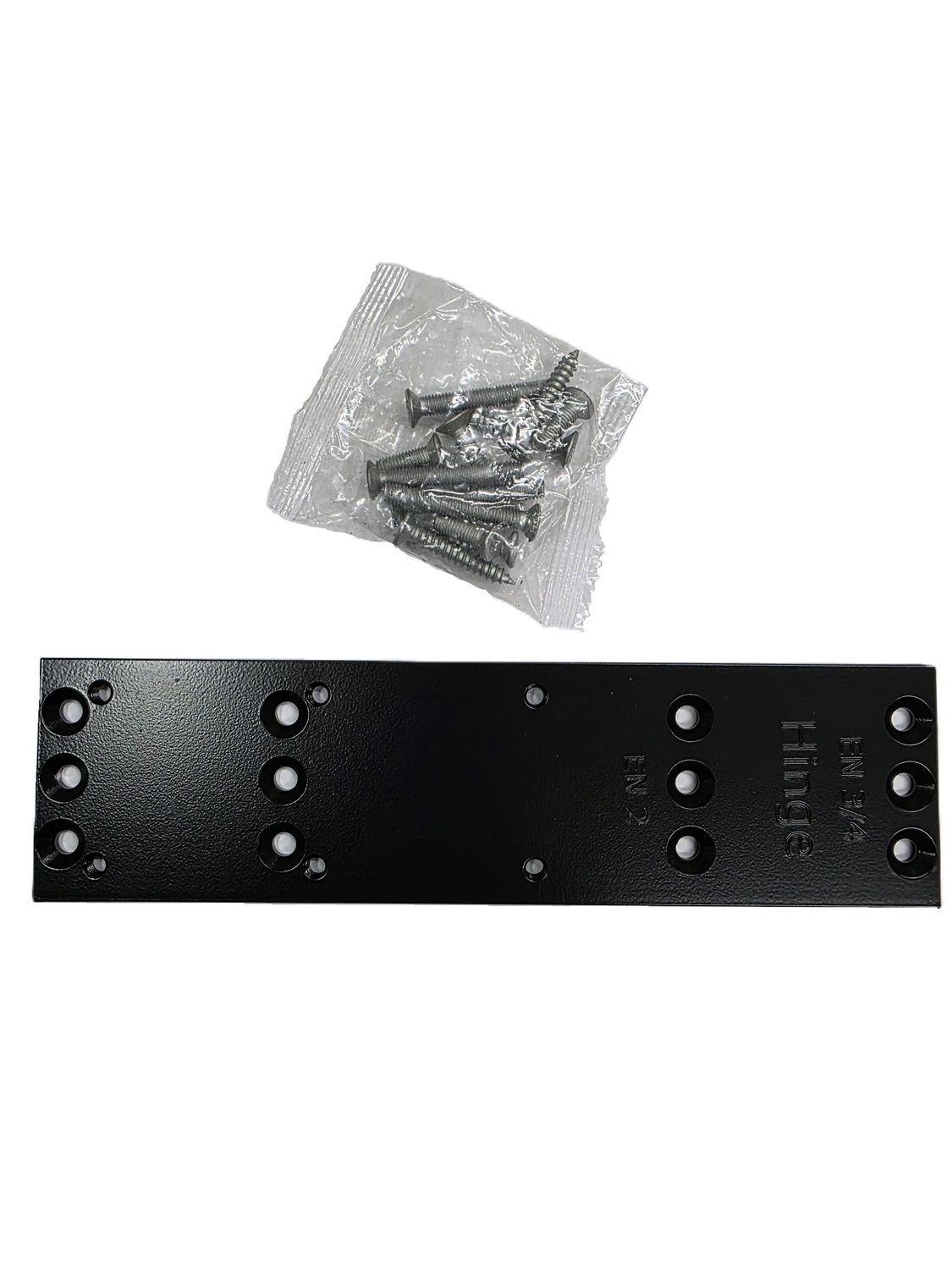 Placa de Montaje ASSA ABLOY DCA161 NEGRO para cierrapuertas DC140