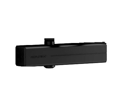 Cierrapuertas ASSA ABLOY DC140 NEGRO de piñón-cremallera (Sin brazo articulado)