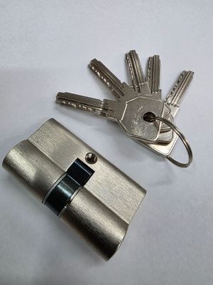 Cilindro Europerfil CISA ASIX de Seguridad 30x30 mm. Niquelado. Leva Larga Cilindro Europerfil CISA ASIX de Seguridad 30x30 mm. Niquelado. Leva Larga