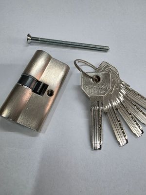 Cilindro Europerfil CISA ASIX de Seguridad 30x30 mm. Niquelado. Leva Corta Cilindro Europerfil CISA ASIX de Seguridad 30x30 mm. Niquelado. Leva Corta