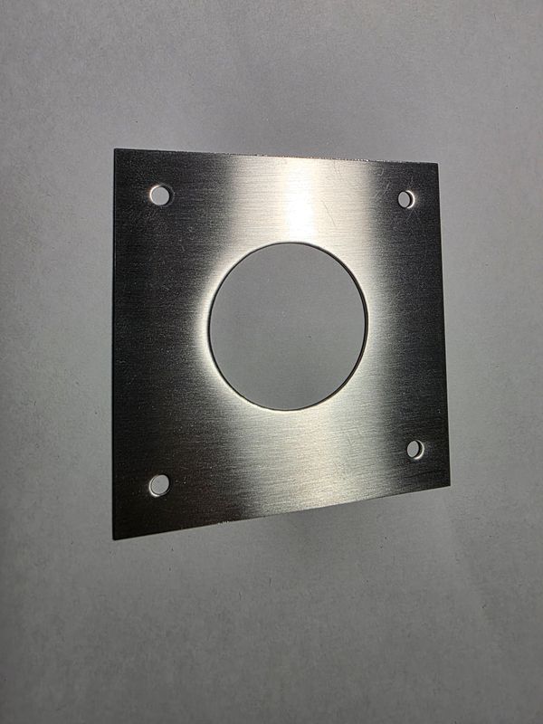 Placa Exterior BERNIAL  ESC 300S Inox. Cilindro Redondo 28 mm.