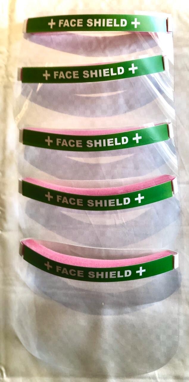 Face Shield ( Protection From Virus And Infection ) Pack Of 10