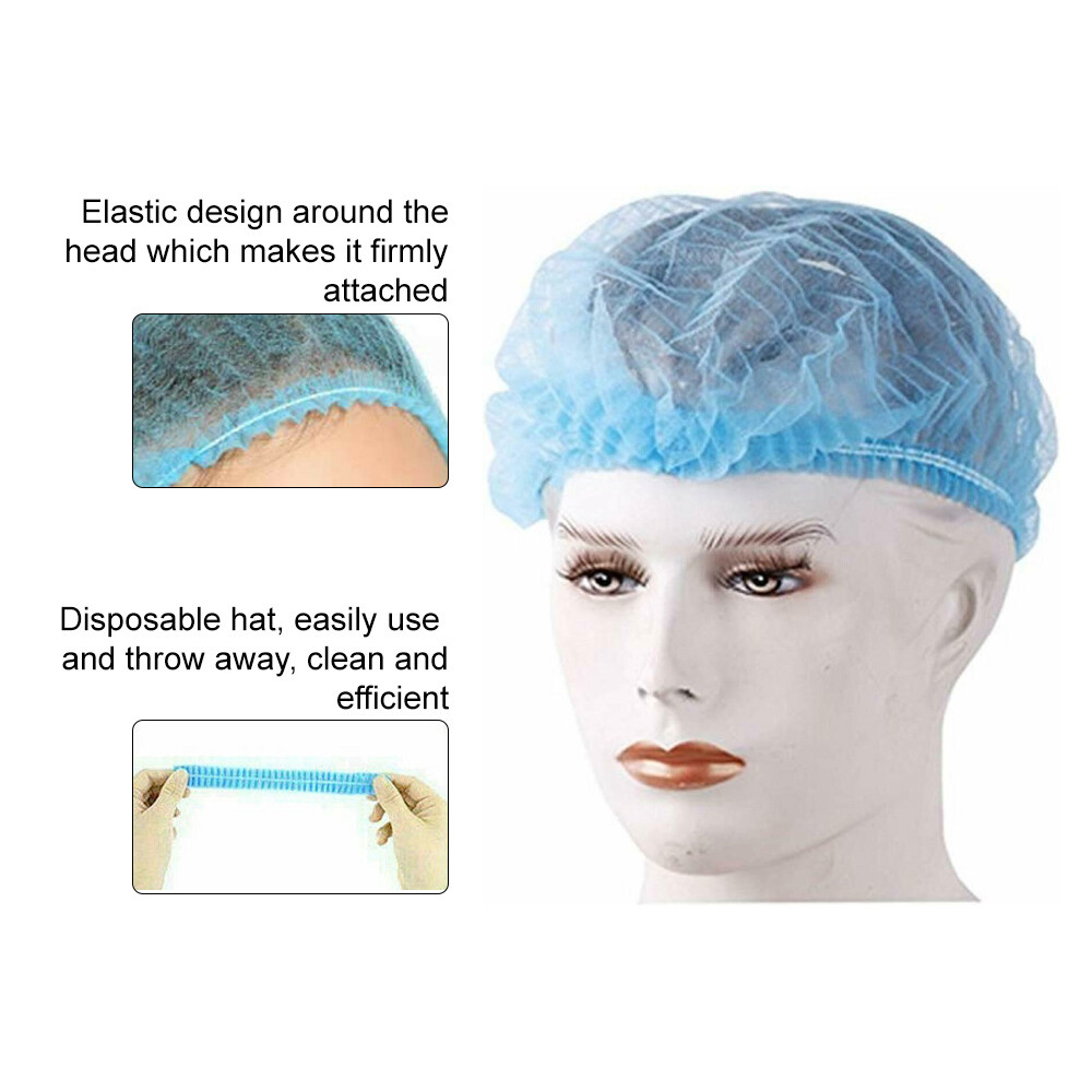 Disposable Bouffant Cap ( Head Cover Cap) pack of 100