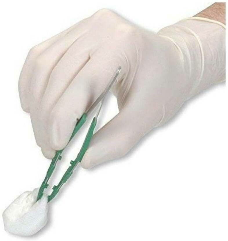 Disposable Latex Examination Gloves ( pack of 100)
