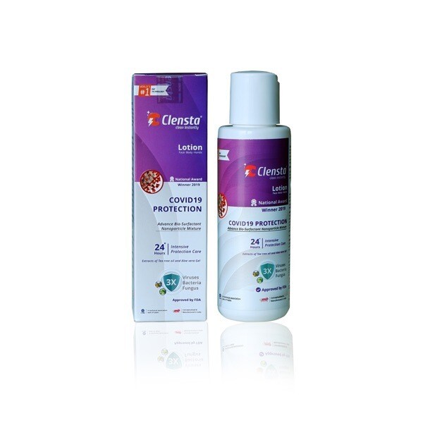 Clensta Lotion + Melange Sanitizer Surface Spray ( Bundle Pack ) ( Free shipping ) 