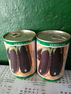 1 BOITE AUBERGINE VIOLET LONGUE
