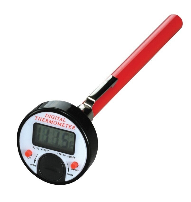 Termometrs digitalais kabatas -50c/+300c ar futlaru Mastercool