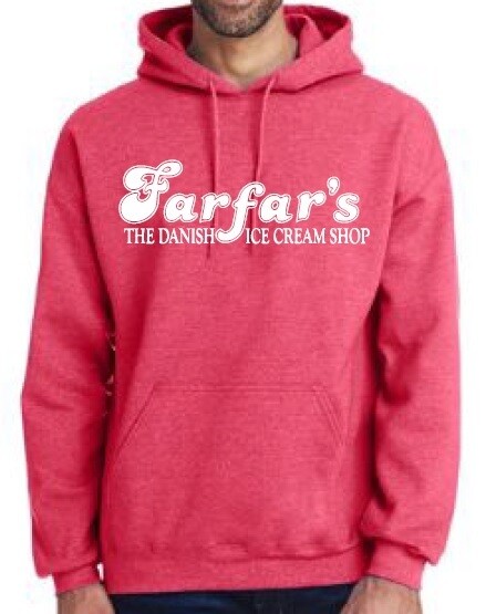 Farfar's Hoodie - Vintage Red
