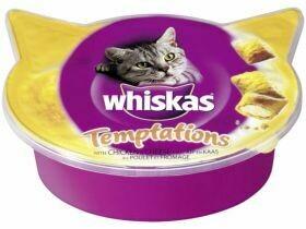 Collations pour chats Whiskas
divers types 60g