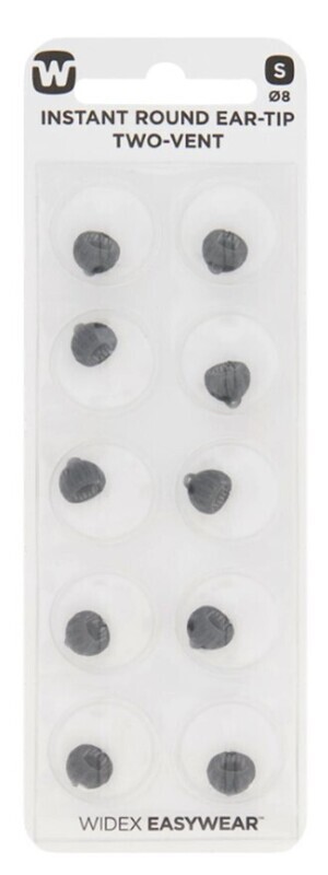 Widex instant round ear-tip two-vent S