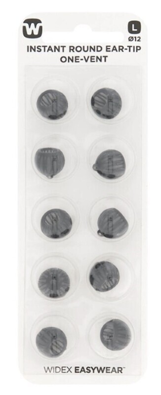 Widex instant round ear-tip one-vent L