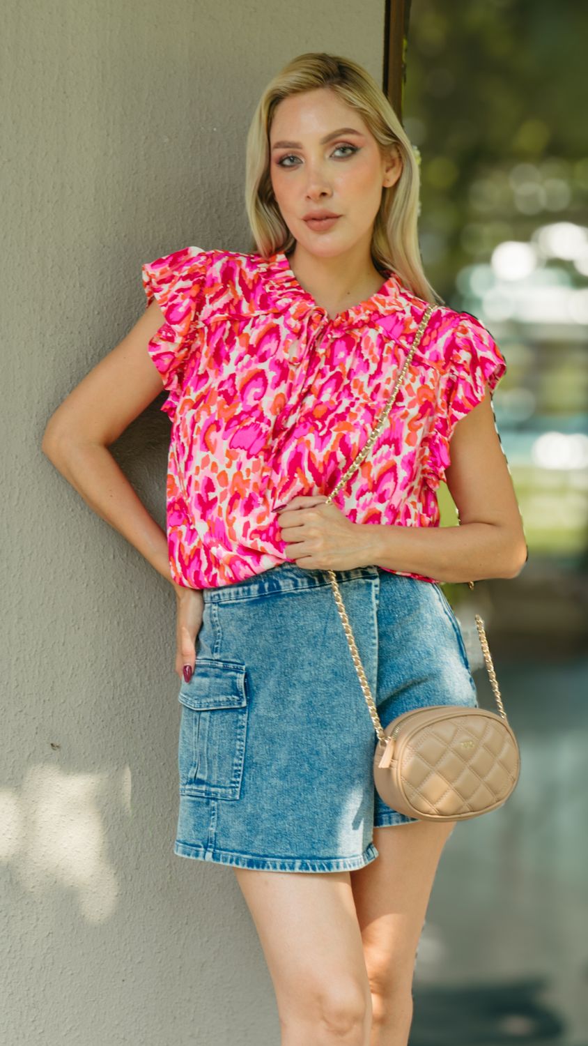 Falda Short Love Stich