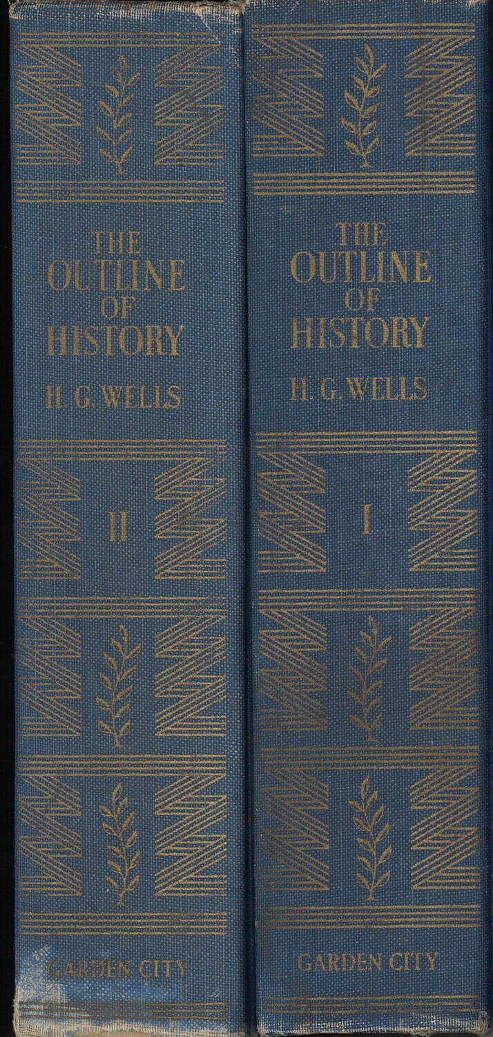 The Outline of History Volumes I & II (2 Book Set)