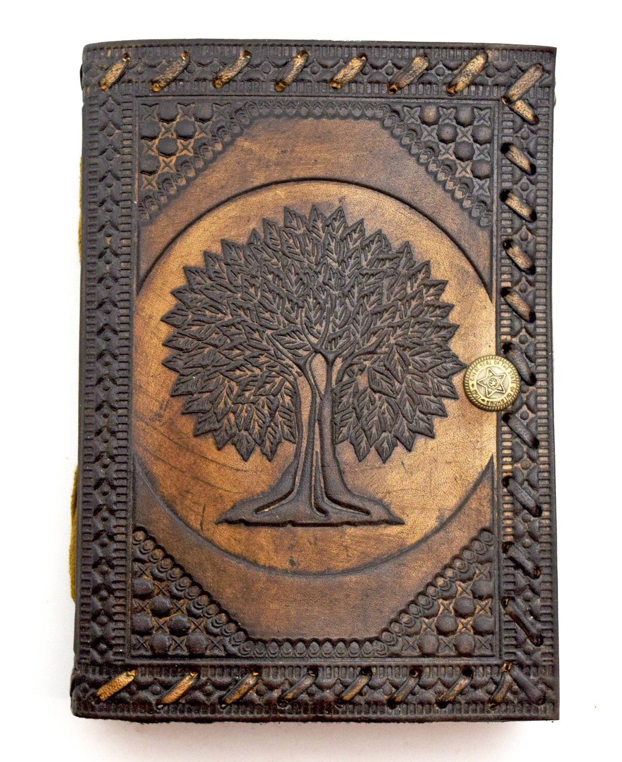 Tree of Life 5x7" Leather Embossed Journal