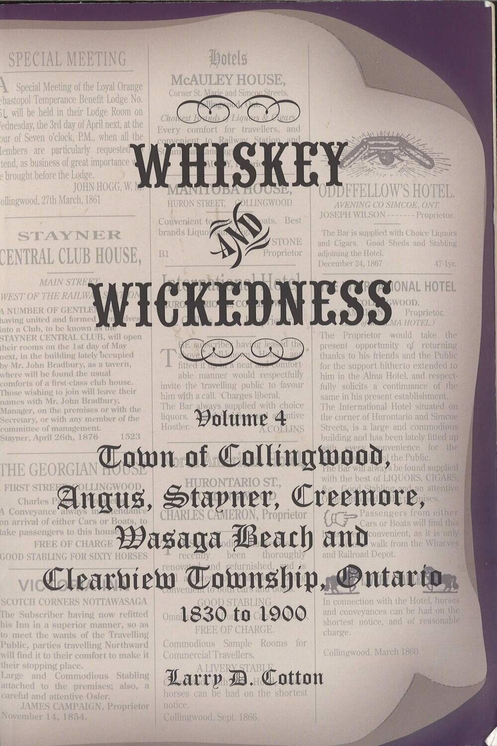 Whiskey & Wickedness Vol. 4 1830-1900