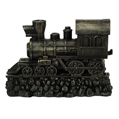 Bronze Steam Locomotive Bookends Set