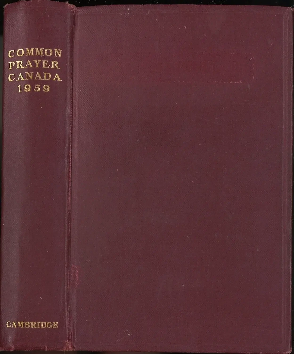 Common Prayer Canada 1959