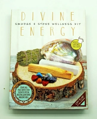 Divine Energy: Smudge and Stone Wellness Kit