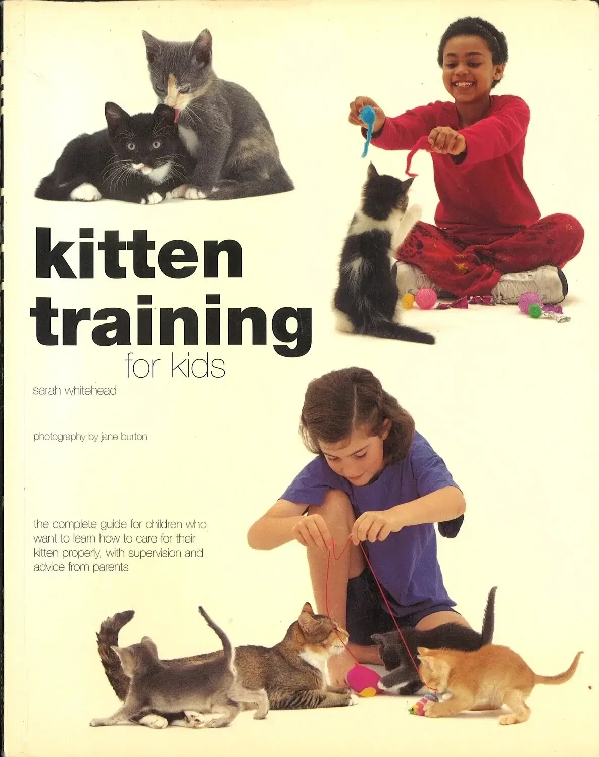 Kitten Training for Kids by Sarah Whitehead