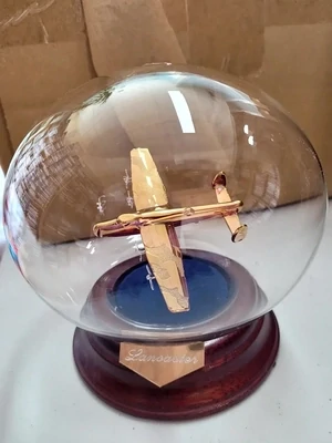 Lancaster Plane under Glass