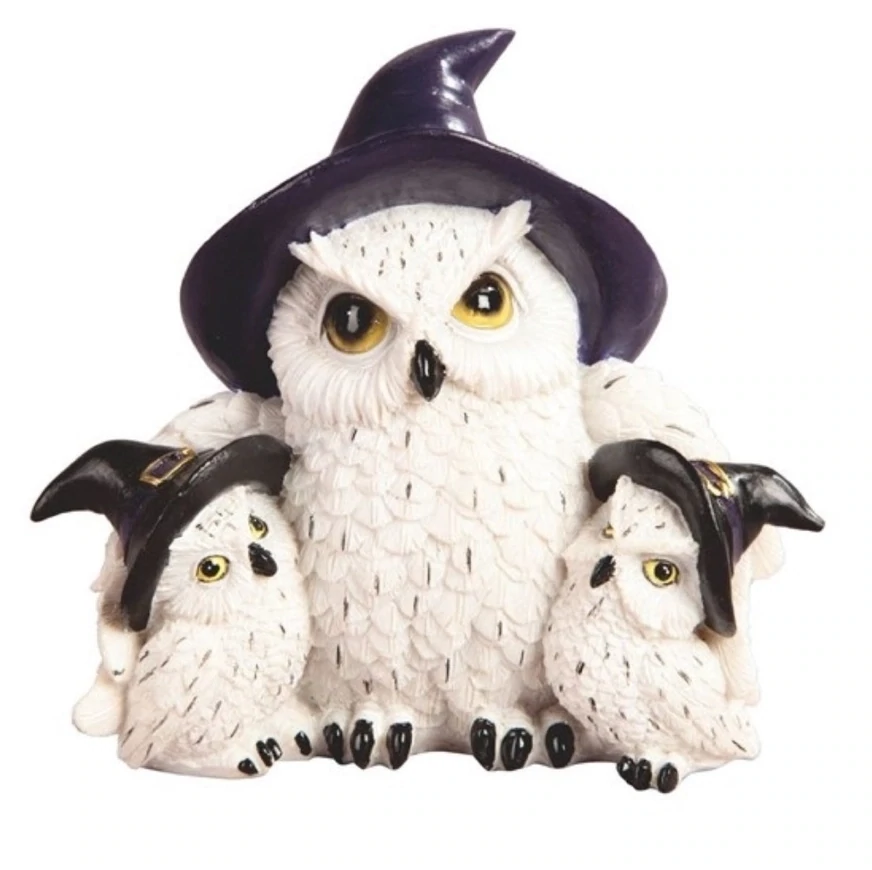 Owl Family of 3 Figurine
