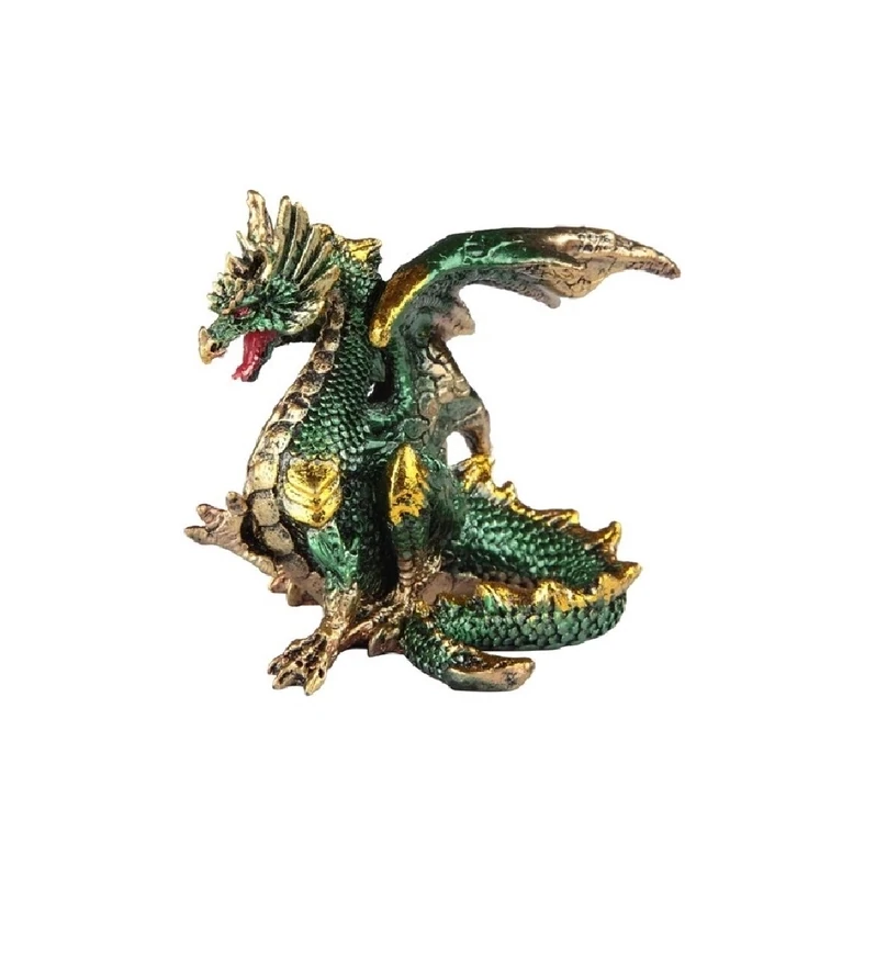 Green Dragon Figurine