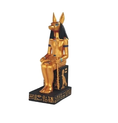 Egyptian Deity Anubis Figurine