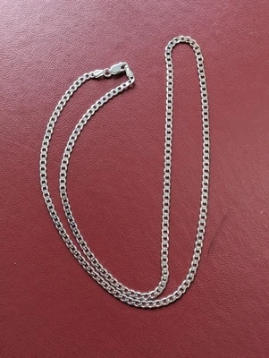Sterling Silver Curb Chain - 5mm