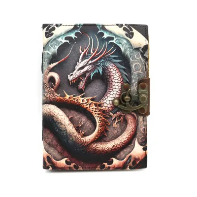 Dragons Den Leather 5x7 Blank Journal Spell Book
