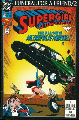 Supergirl in Action Comics #685