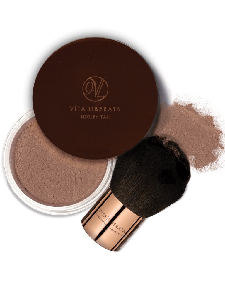 Trystal Mineral Bronzer + kabuki brush Trystal Mineral Bronzer + kabuki brush