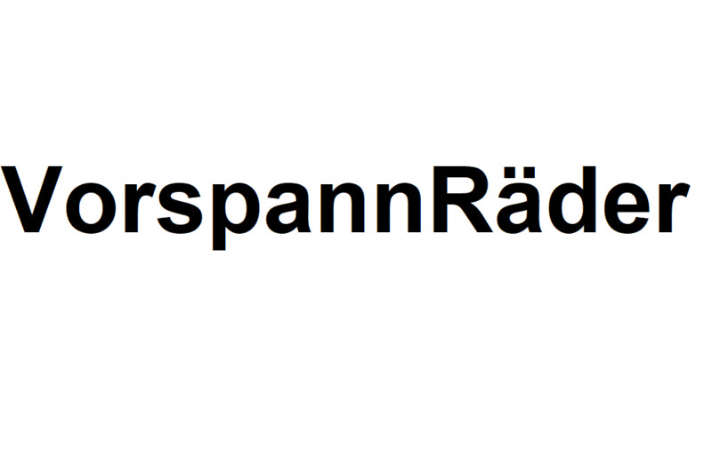 Vorspannrad