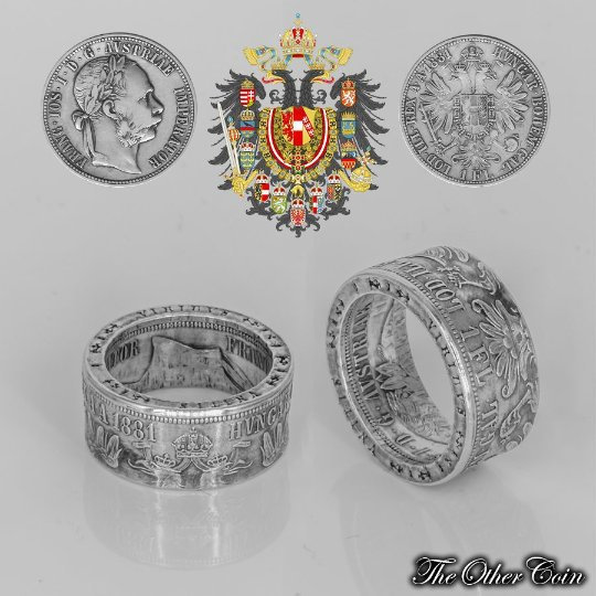Ring 1 Florin (Gulden) Haus Habsburg