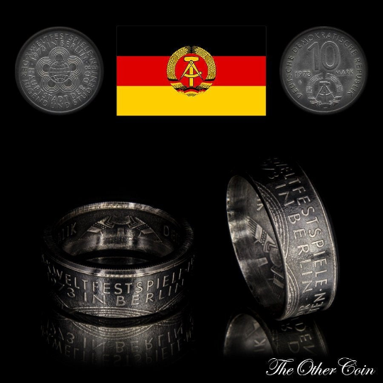 Ring 10 Mark der DDR - Weltfestspiele in Berlin - 1973