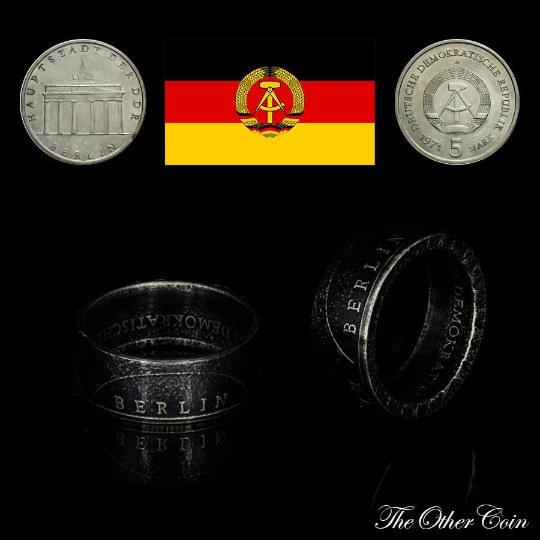 Ring 5 Mark der DDR - Berlin Hauptstadt der DDR - 1971