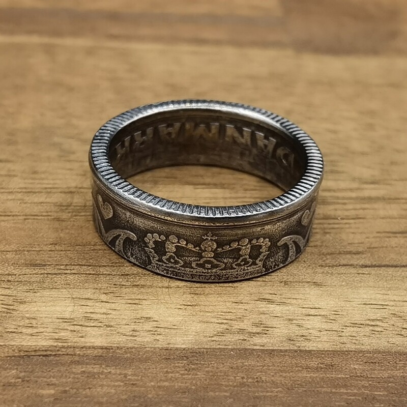 Ring 5 Kronen Dänemark - Version Wertseite innen