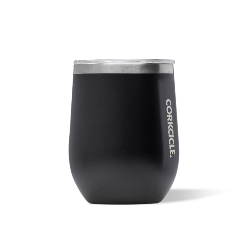 Stemless Matte Black 12oz