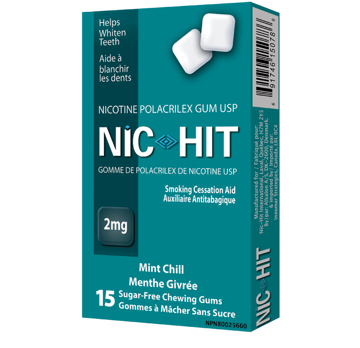 Mint Chill Gum - 2mg or 4mg