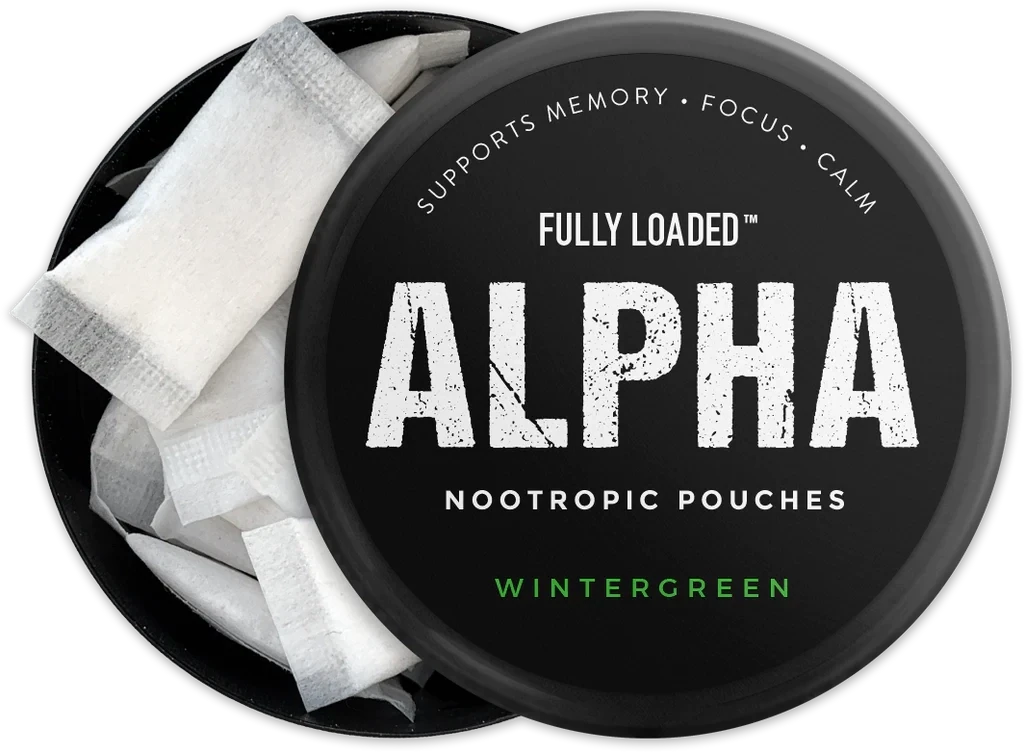 Alpha Wintergreen Nootropic White Pouches