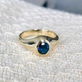 Sapphire Signet Ring